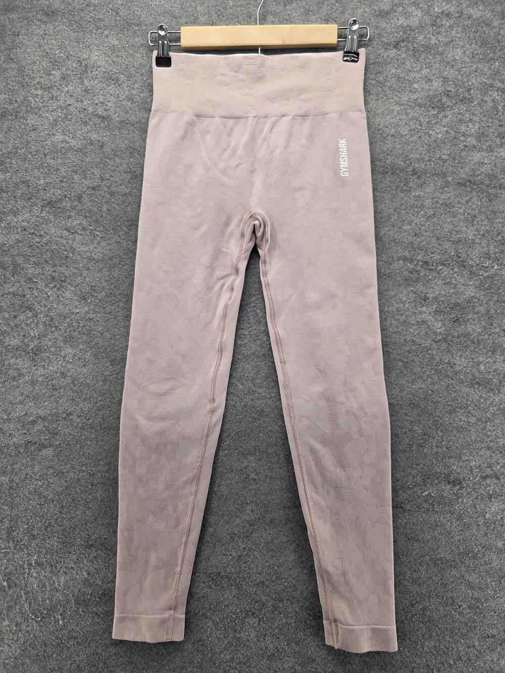 Gymshark Leggings Womens S Pink Ankle Seamless High Rise Yoga Activewear